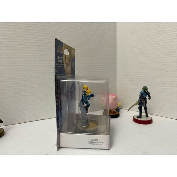 Amiibo Lot Jigglypuff Alm Kirby Zero Suit Samus Kapp’n Reese Blathers - Picture 8 of 10